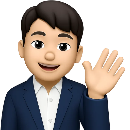 손 흔드는 셀링워드 대표 캐릭터